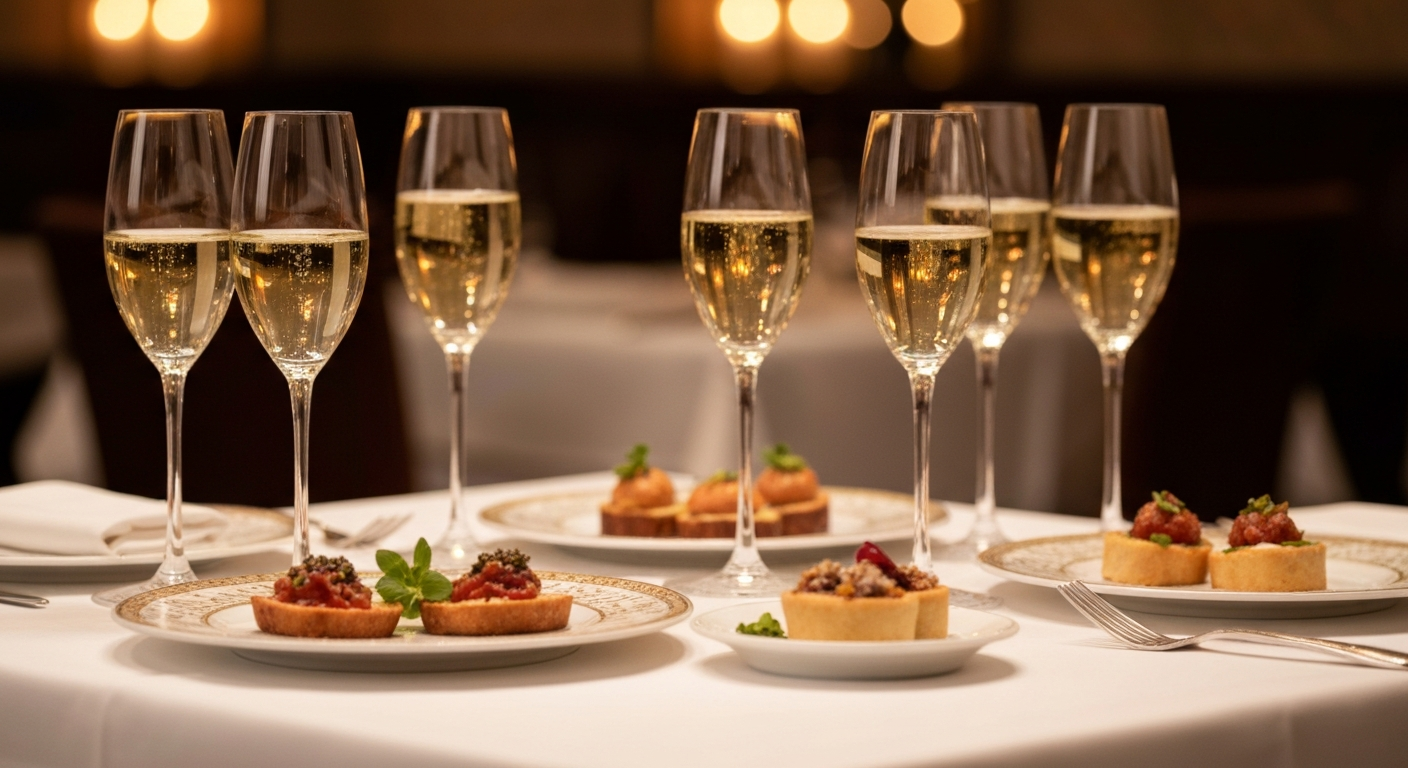 Champagner-Pairing: Brilliere beim exklusiven Tasting