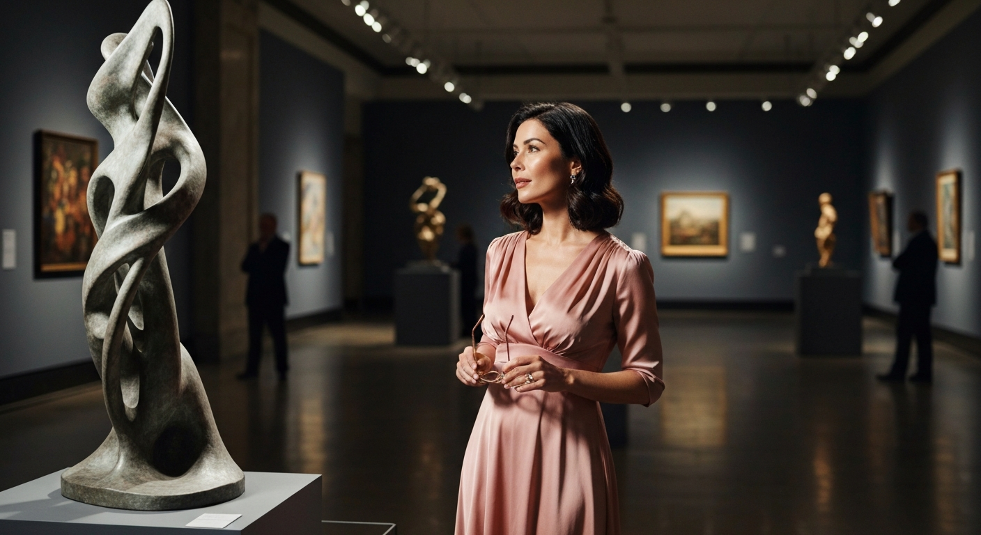 Vernissagen als Date-Location: Kunst trifft Eleganz