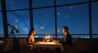 Sternwarten-Dinner: Romantik unter dem Nachthimmel